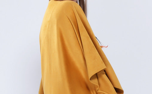 Adult Shawl, Silk Scarf, New European And American Women'S Top Suede Deer Leather Fur Tassel Shawl