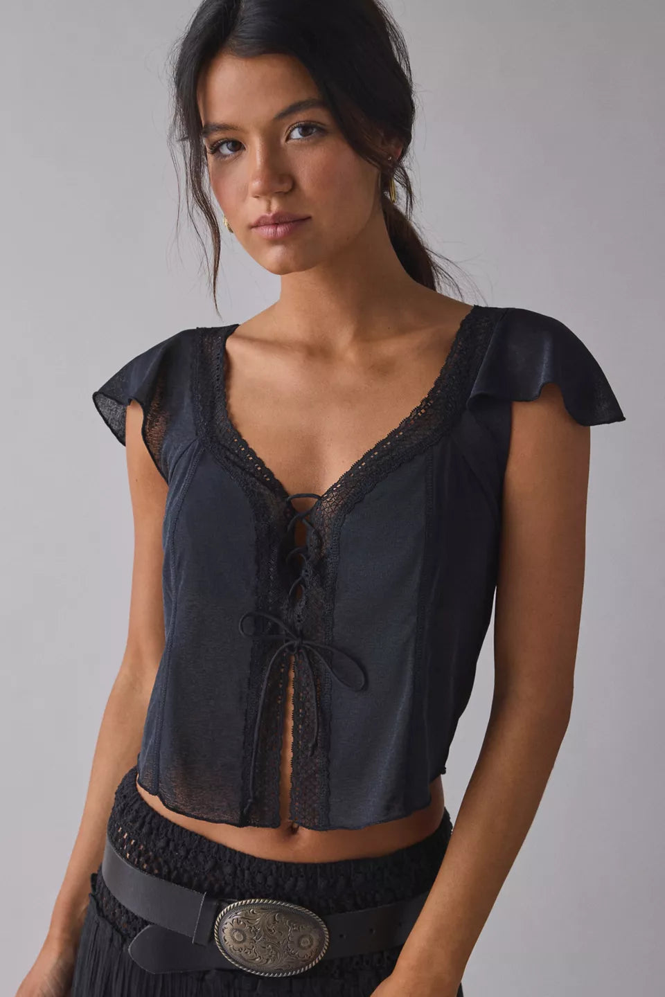 Front Short - Sleeve Top