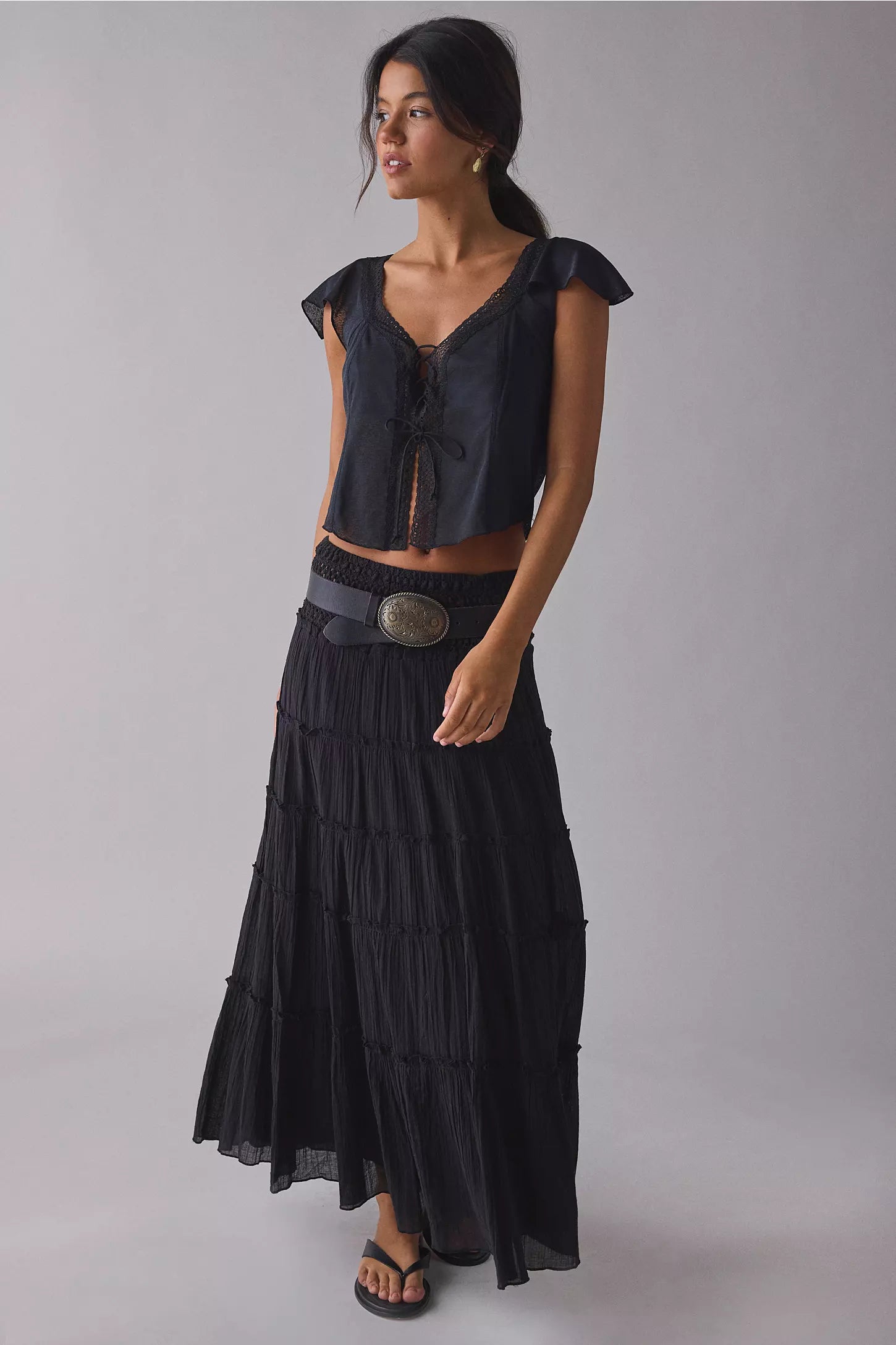 Front Short - Sleeve Top
