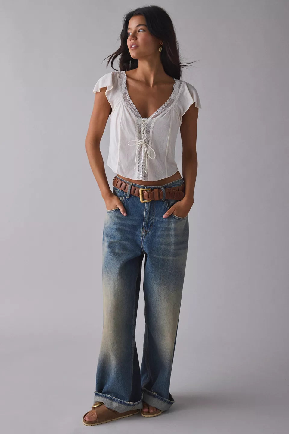 Front Short - Sleeve Top