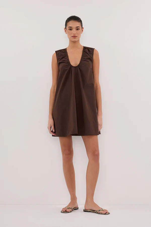 COTTON MINI DRESS