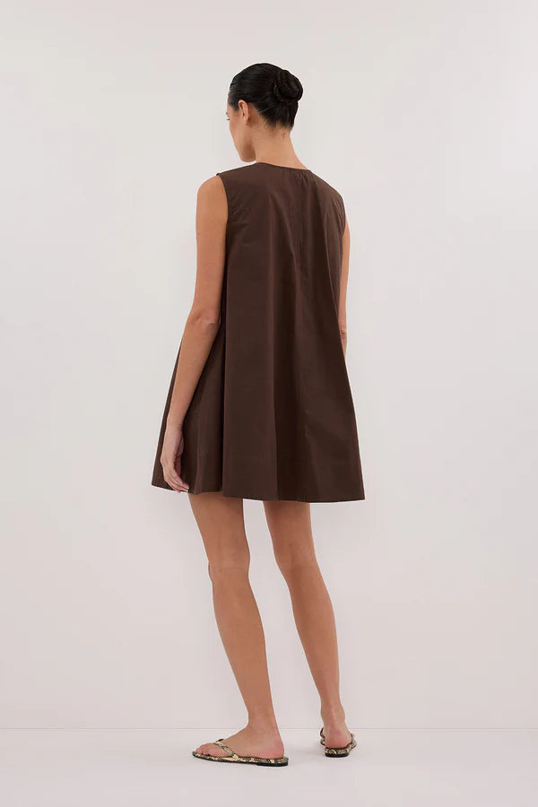 COTTON MINI DRESS