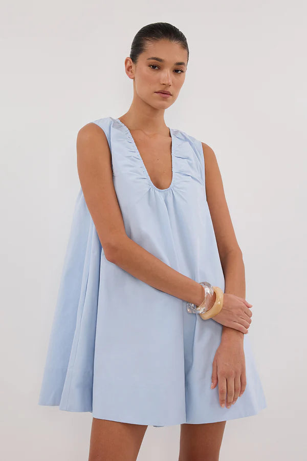 COTTON MINI DRESS