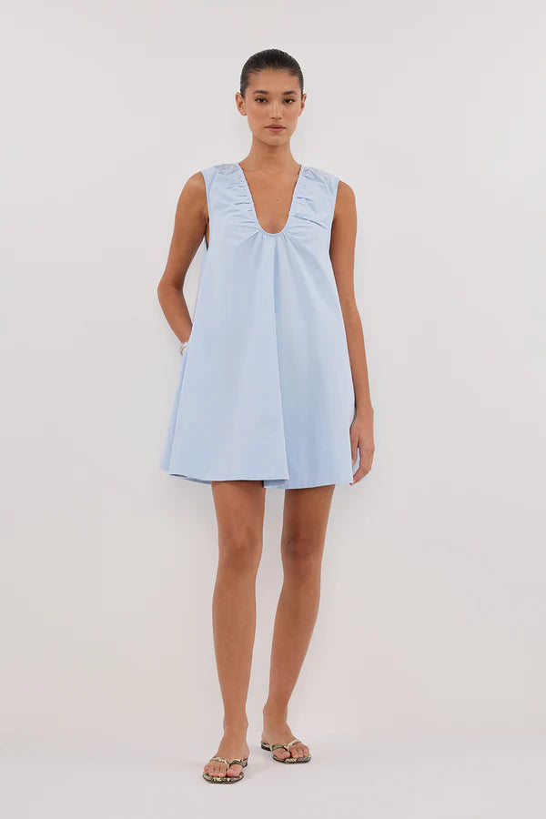 COTTON MINI DRESS
