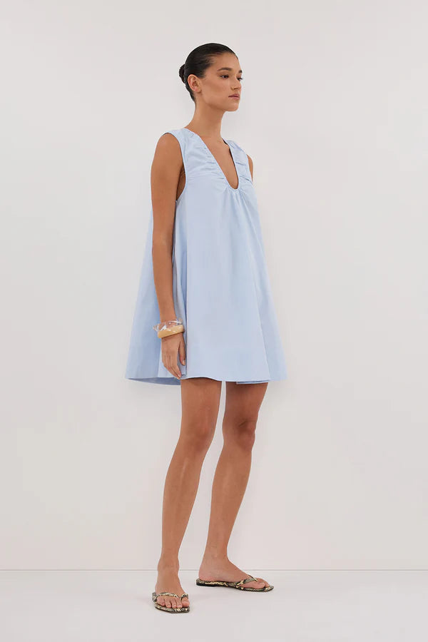 COTTON MINI DRESS