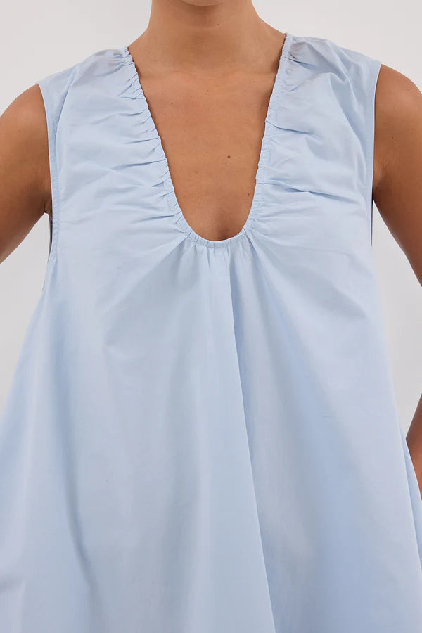 COTTON MINI DRESS