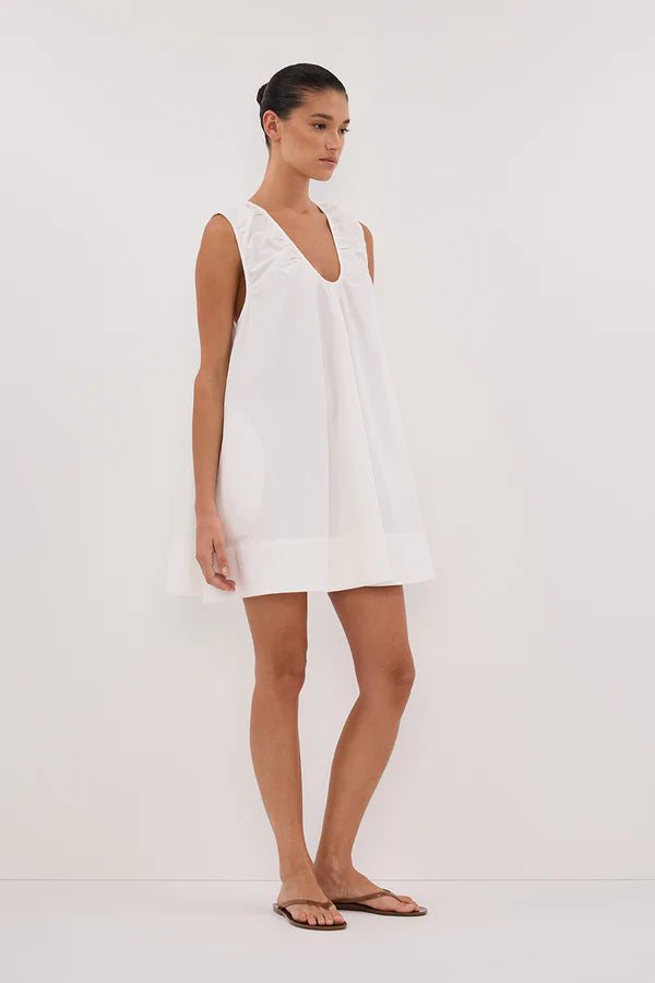 COTTON MINI DRESS