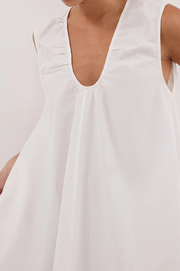 COTTON MINI DRESS