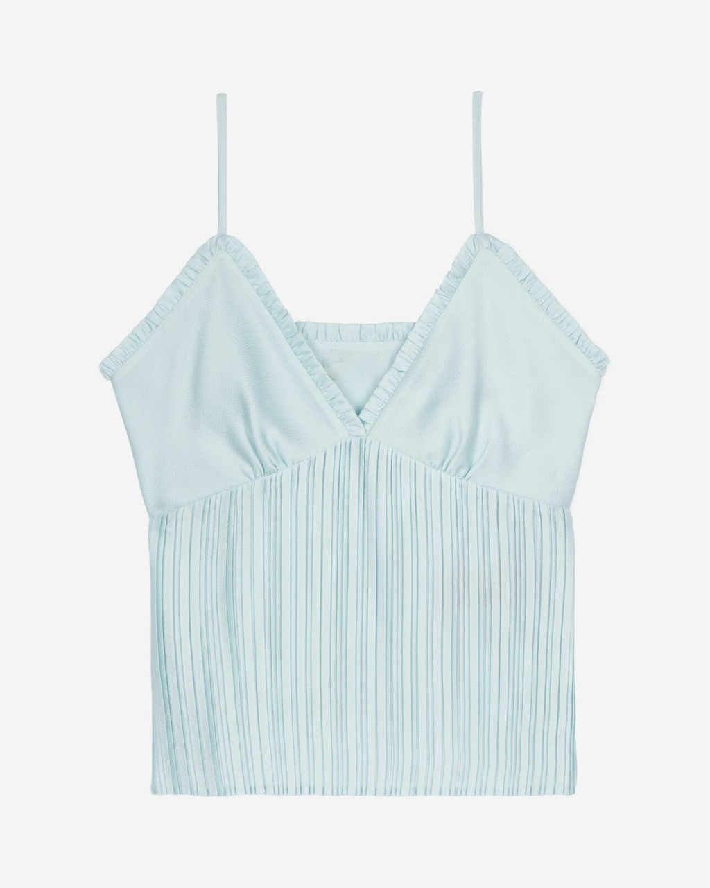Pleated camisole
