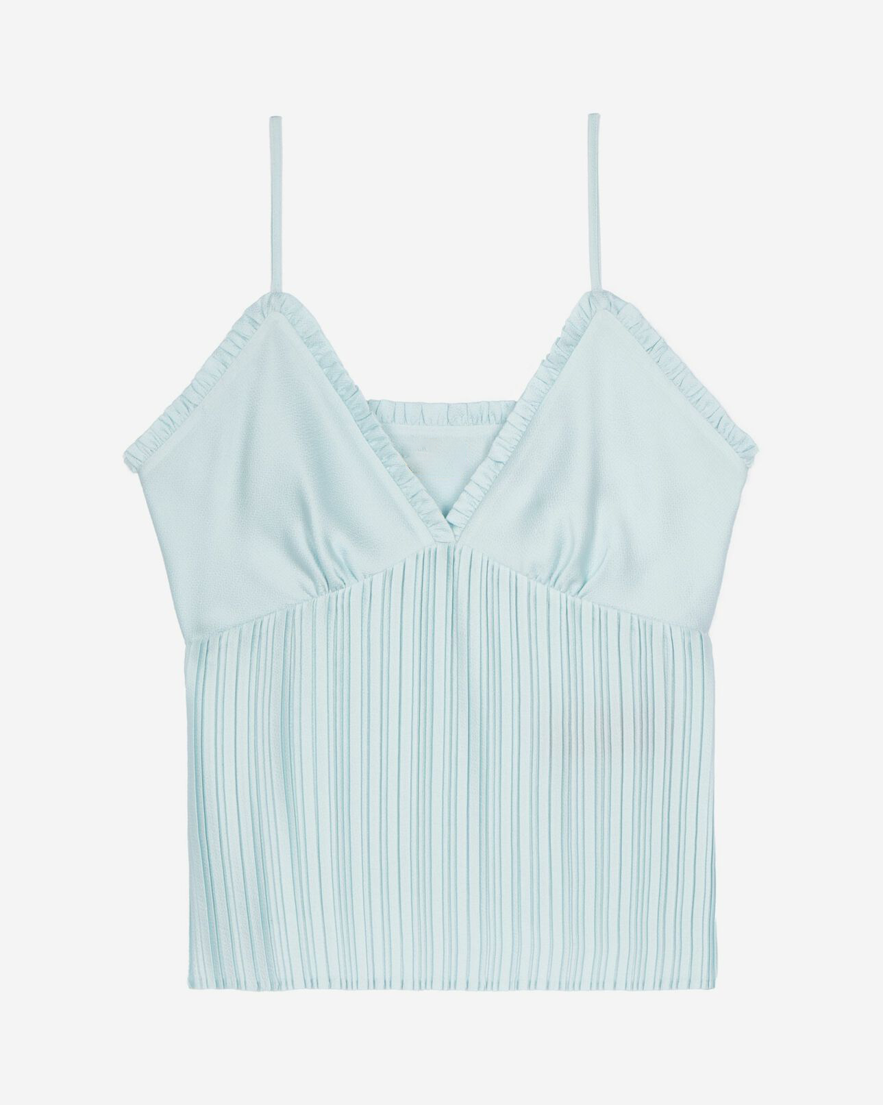 Pleated camisole