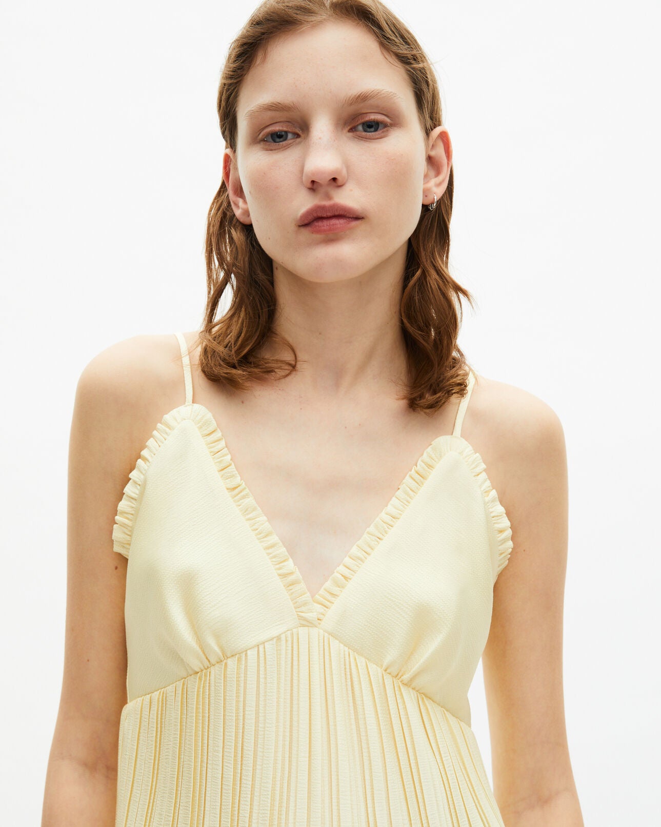 Pleated camisole