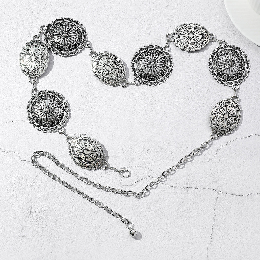 Fashion Metal Waist Chain Retro Bohemian Style All-match Waist Chain