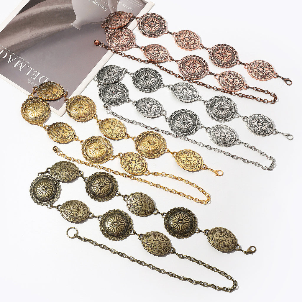 Fashion Metal Waist Chain Retro Bohemian Style All-match Waist Chain