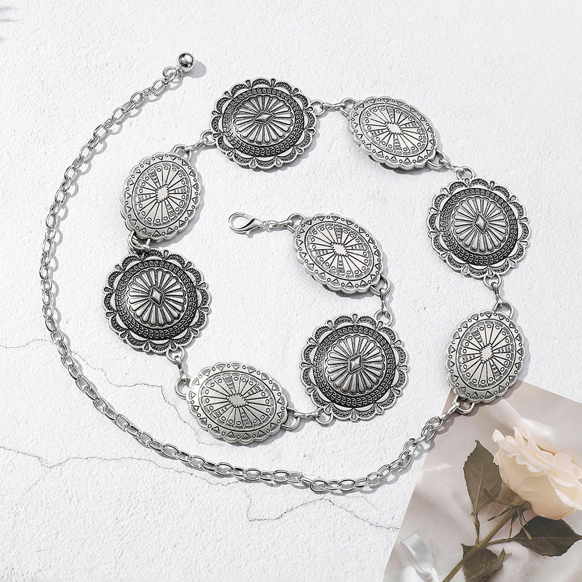 Fashion Metal Waist Chain Retro Bohemian Style All-match Waist Chain