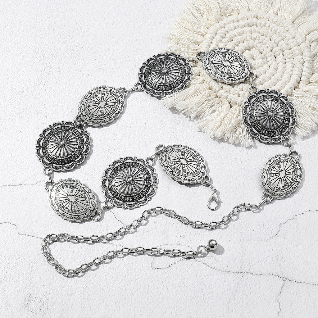 Fashion Metal Waist Chain Retro Bohemian Style All-match Waist Chain