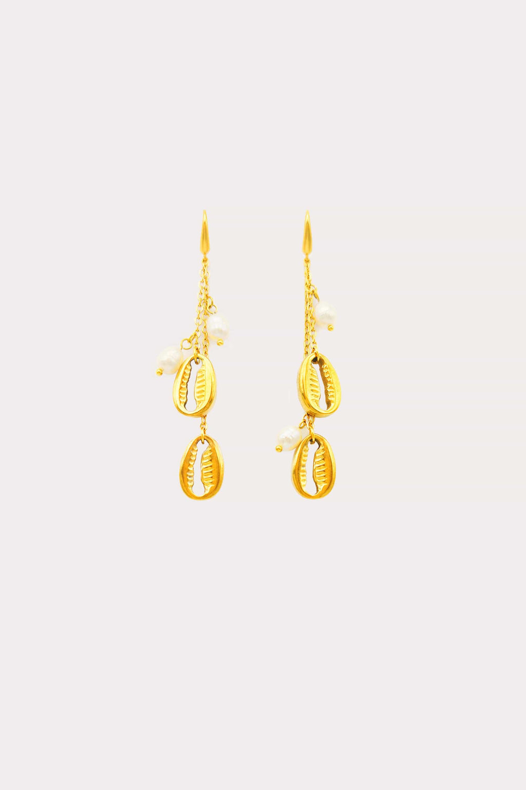 Puka Drop Charm Earrings