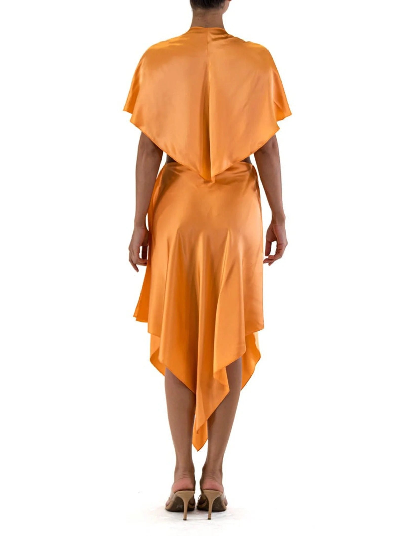 Charmeuse  Scarf  Dress