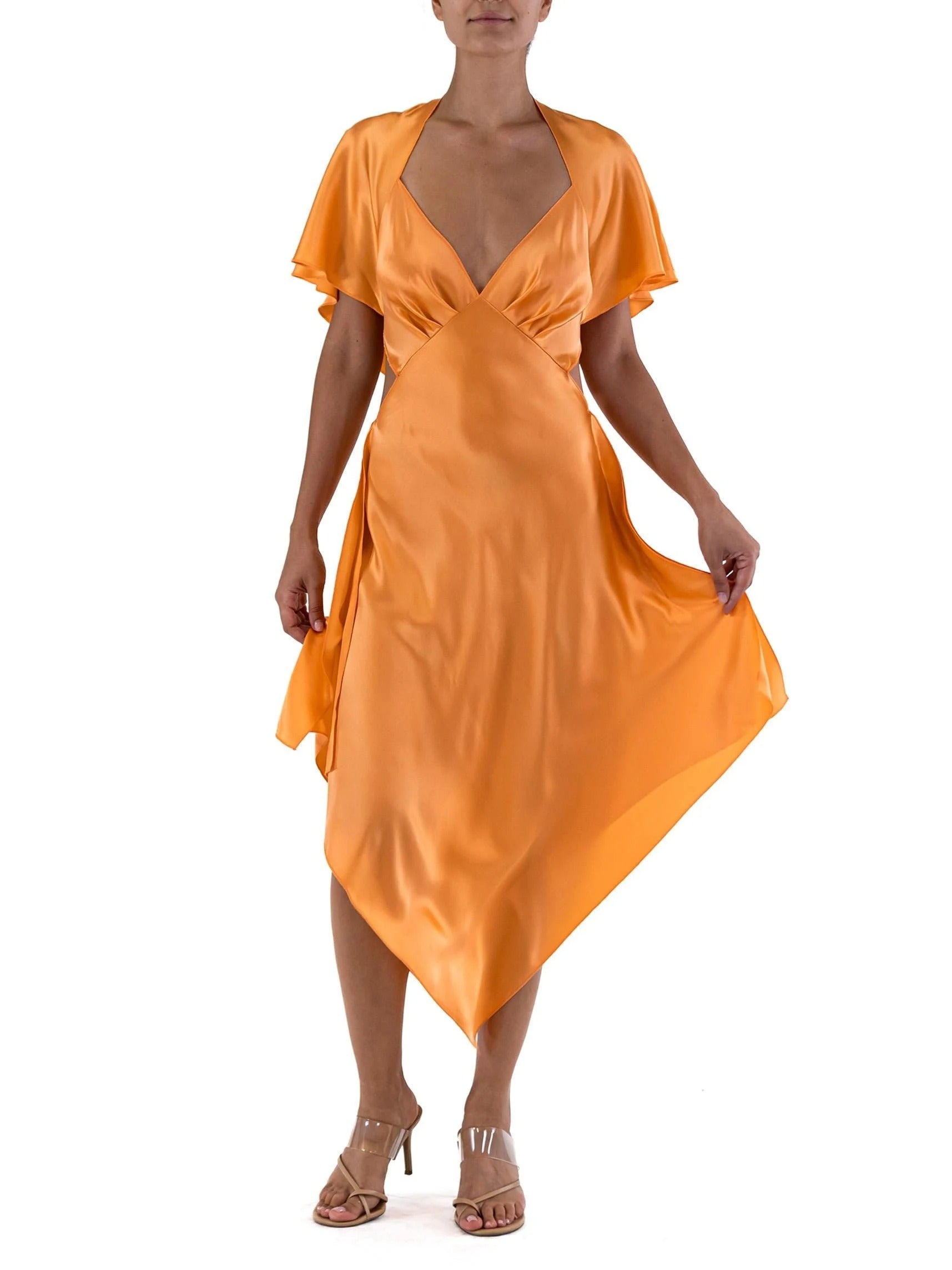 Charmeuse  Scarf  Dress