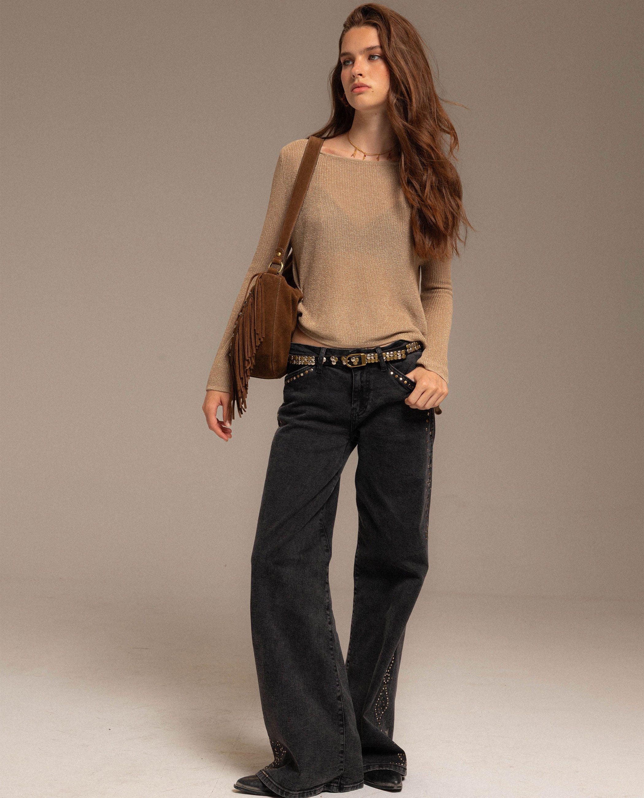 SUGAR DUSK SWEATER - GOLD