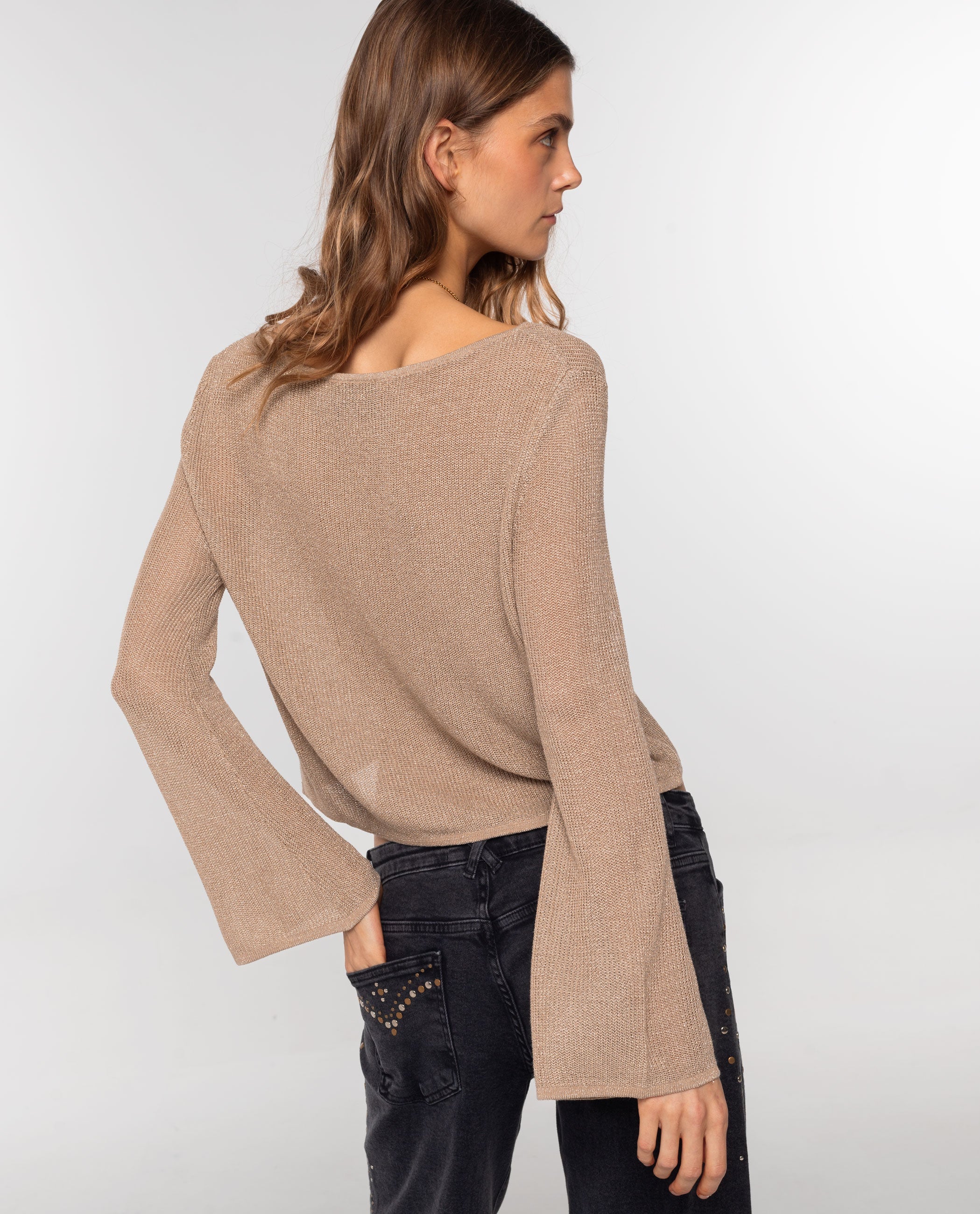 SUGAR DUSK SWEATER - GOLD