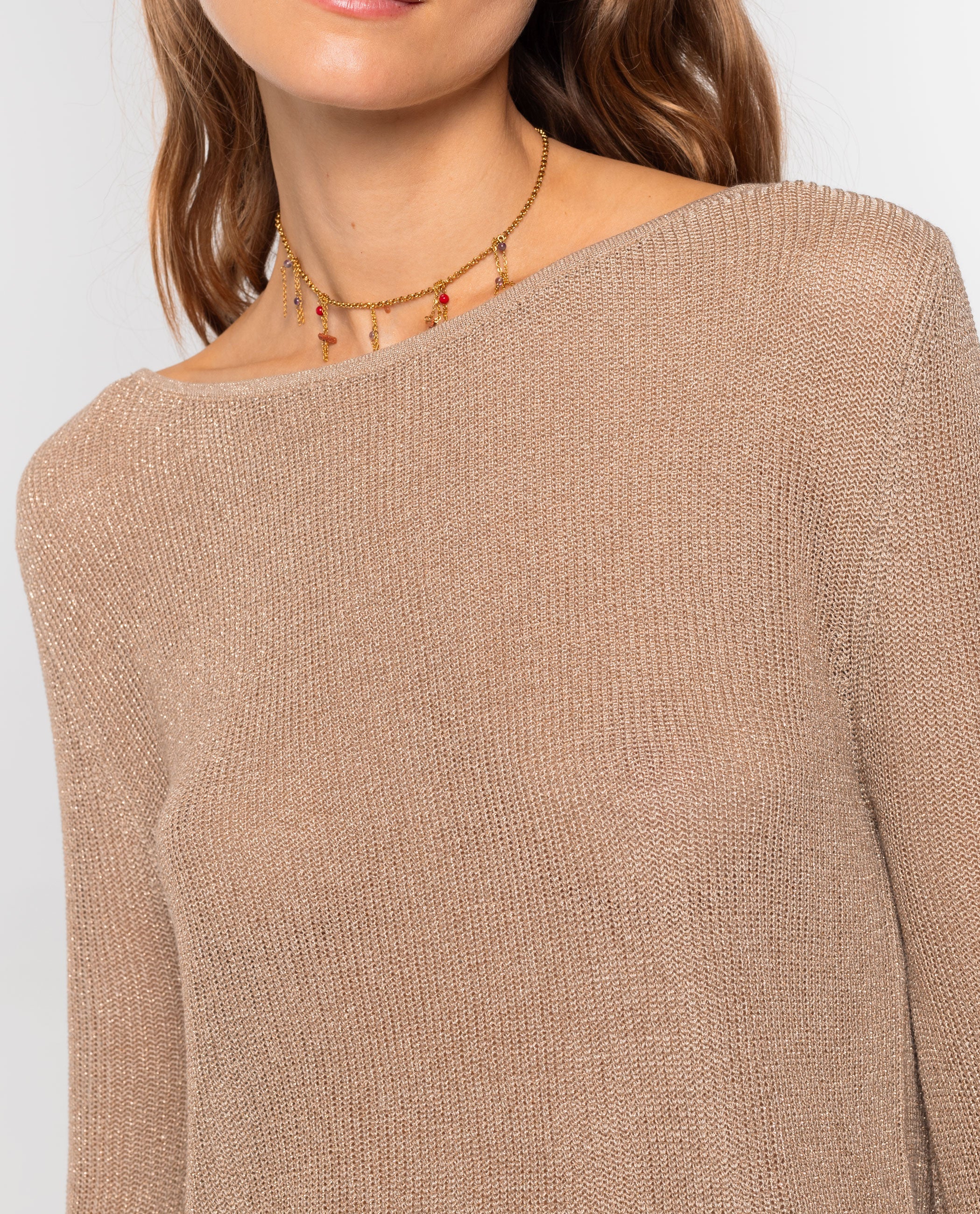 SUGAR DUSK SWEATER - GOLD