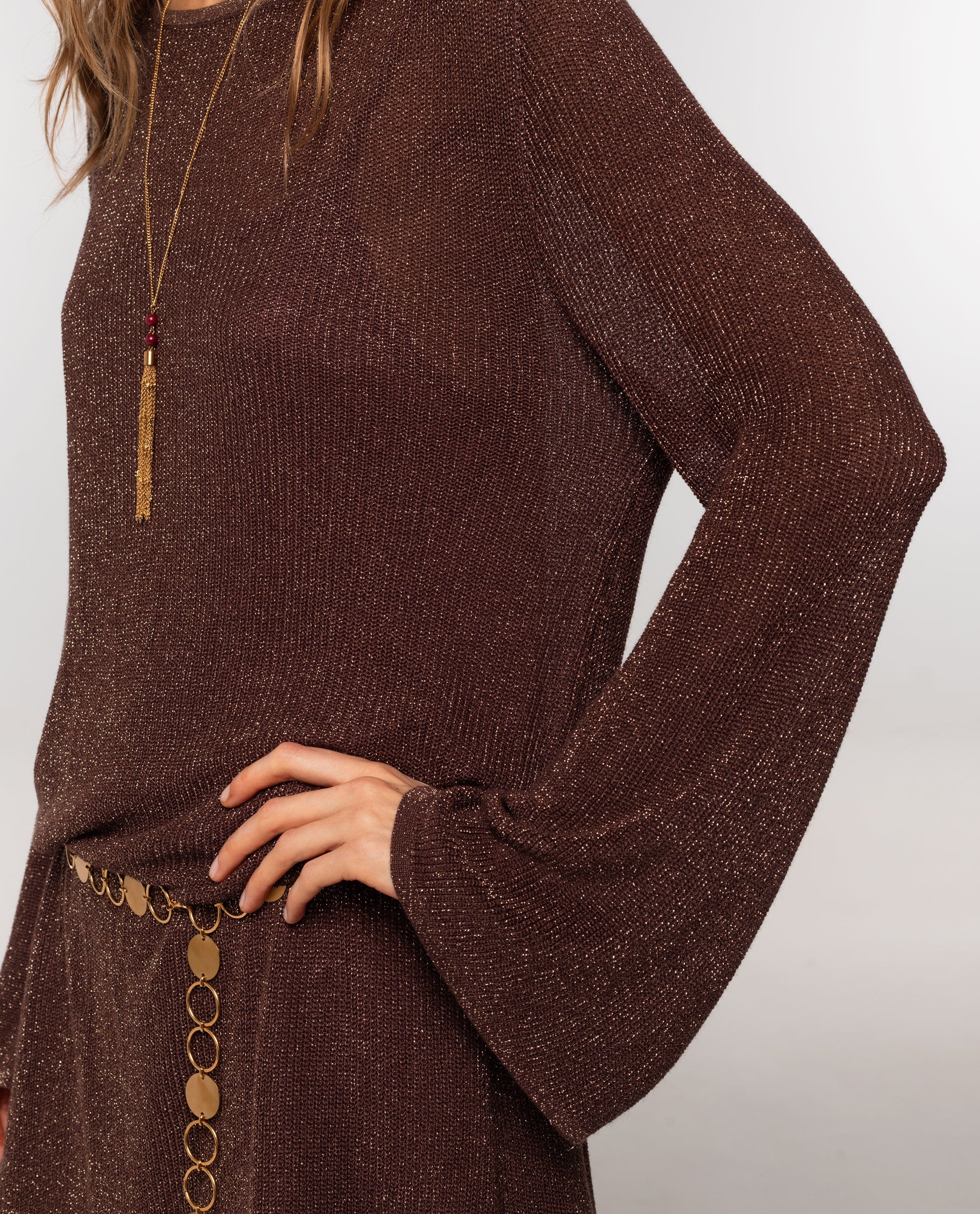 SUGAR DUSK DRESS - COPPER